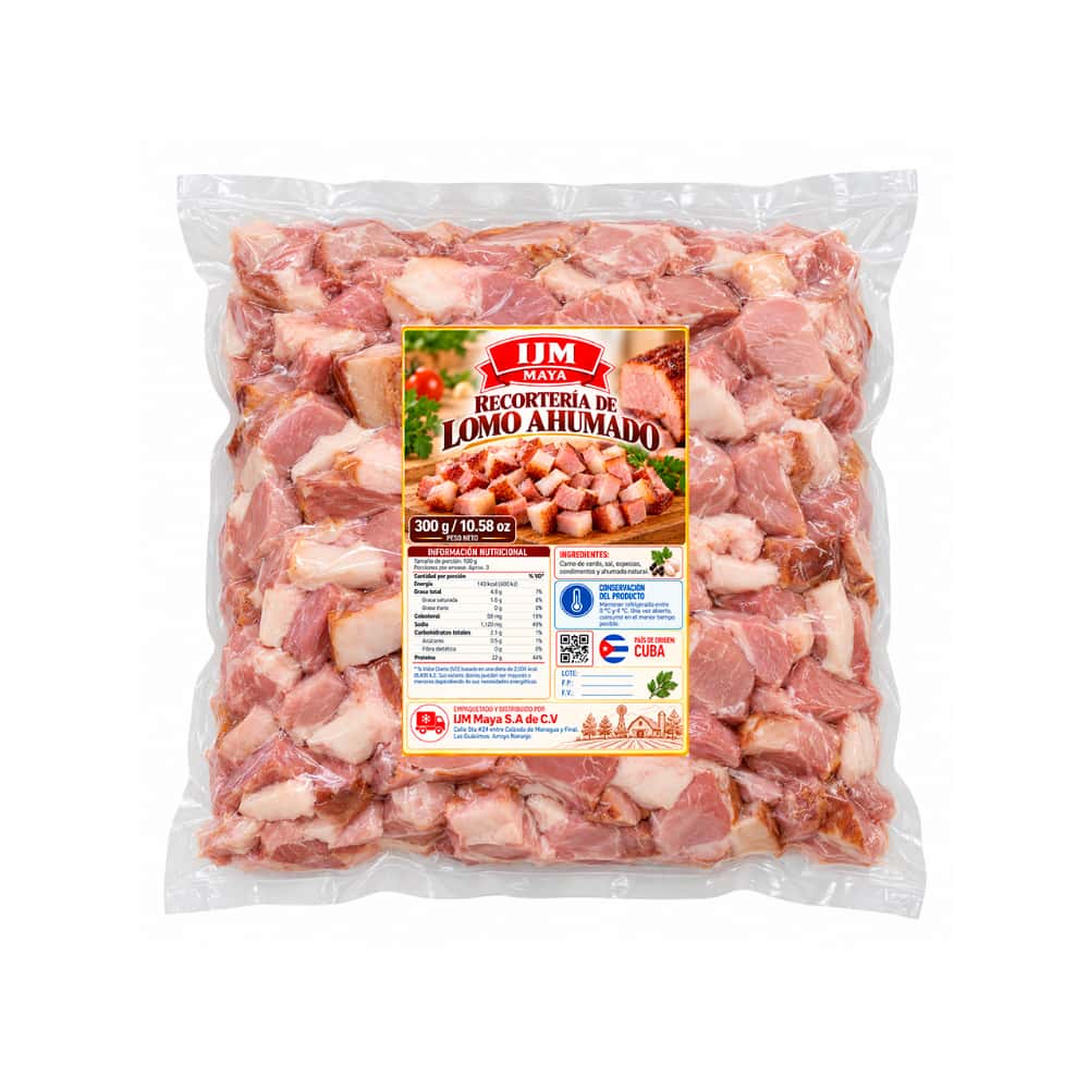 Recortería de lomo ahumado IJM Maya (300 g / 10.58 oz) - Miniatura 1
