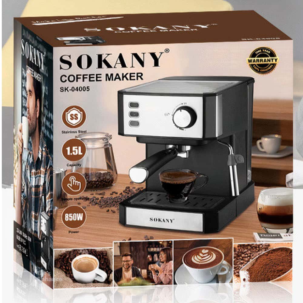 Cafetera eléctrica Sokany SK-04005 - Miniatura 2