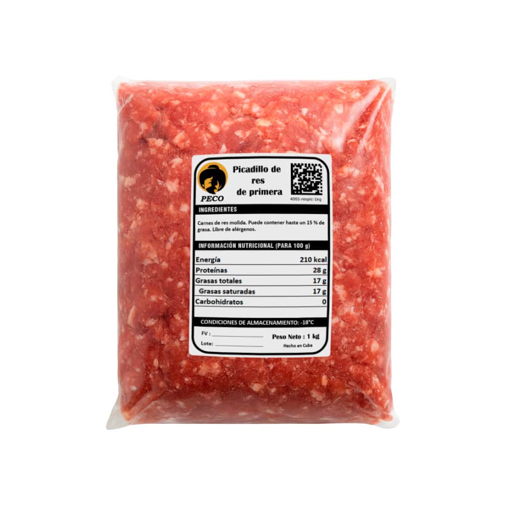 Picadillo de res de primera Peco (1 kg / 2.2 lb) - Miniatura 2