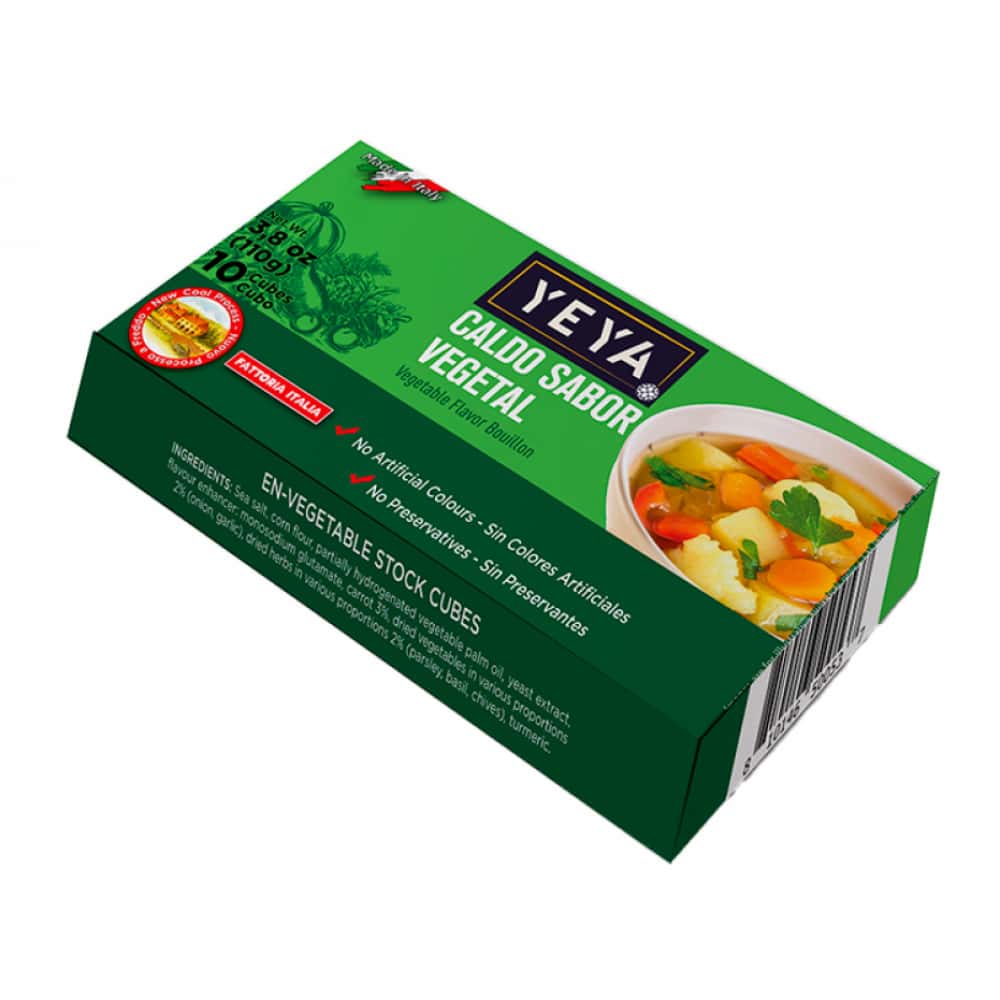 Caldo sabor vegetal YEYA (110 g / 3.8 oz) - Miniatura 2