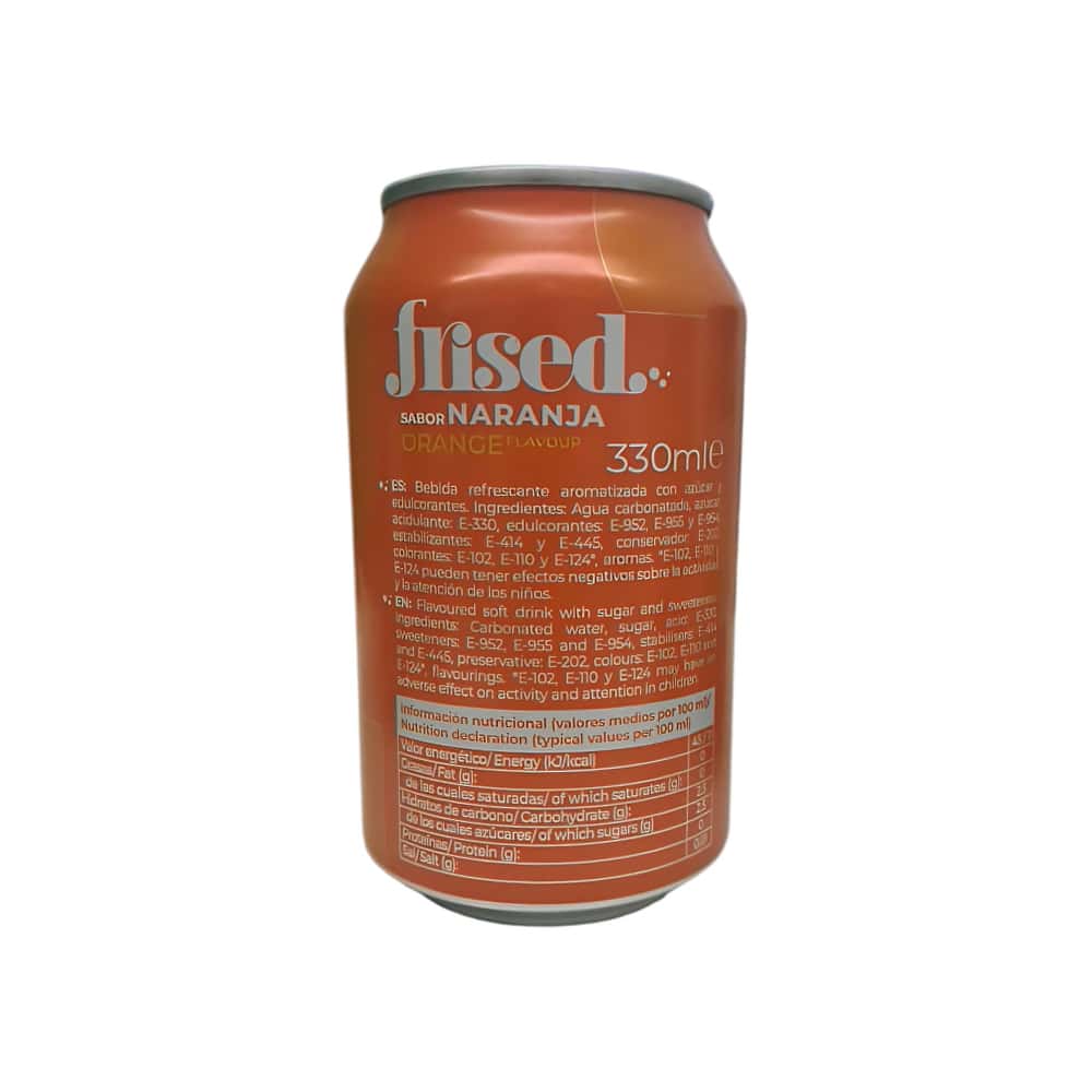 Refresco de naranja Frised (12 x 330 ml) - Miniatura 2