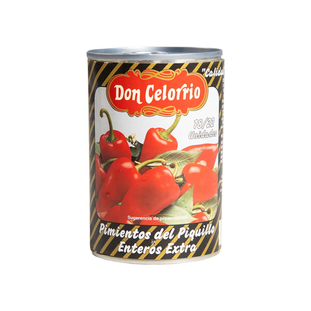 Pimientos del piquillo enteros extra Don Celorrio (400 g / 14.1 oz) - Miniatura 1