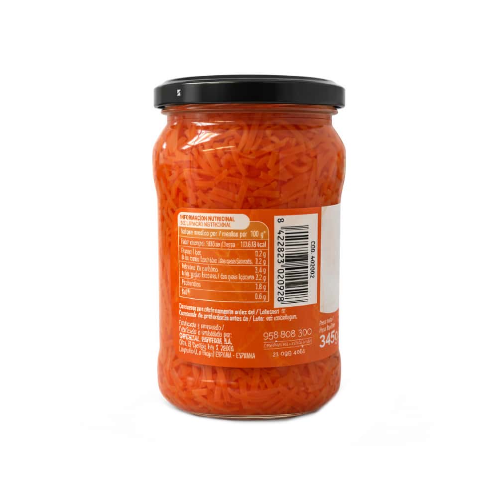 Zanahoria rallada Coviran (345 g / 12.17 oz) - Miniatura 2