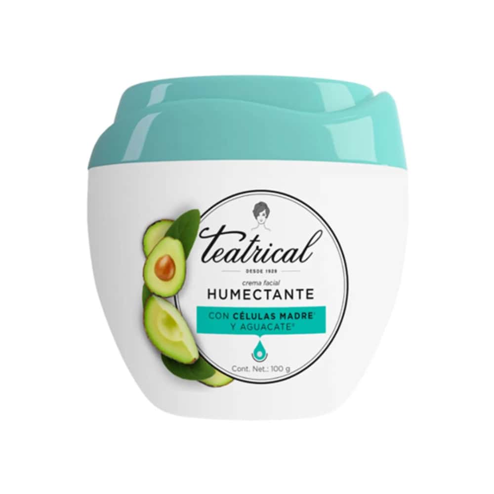 Crema facial humectante con células madre y aguacate Teatrical (100 g / 3.4 oz) - Miniatura 3