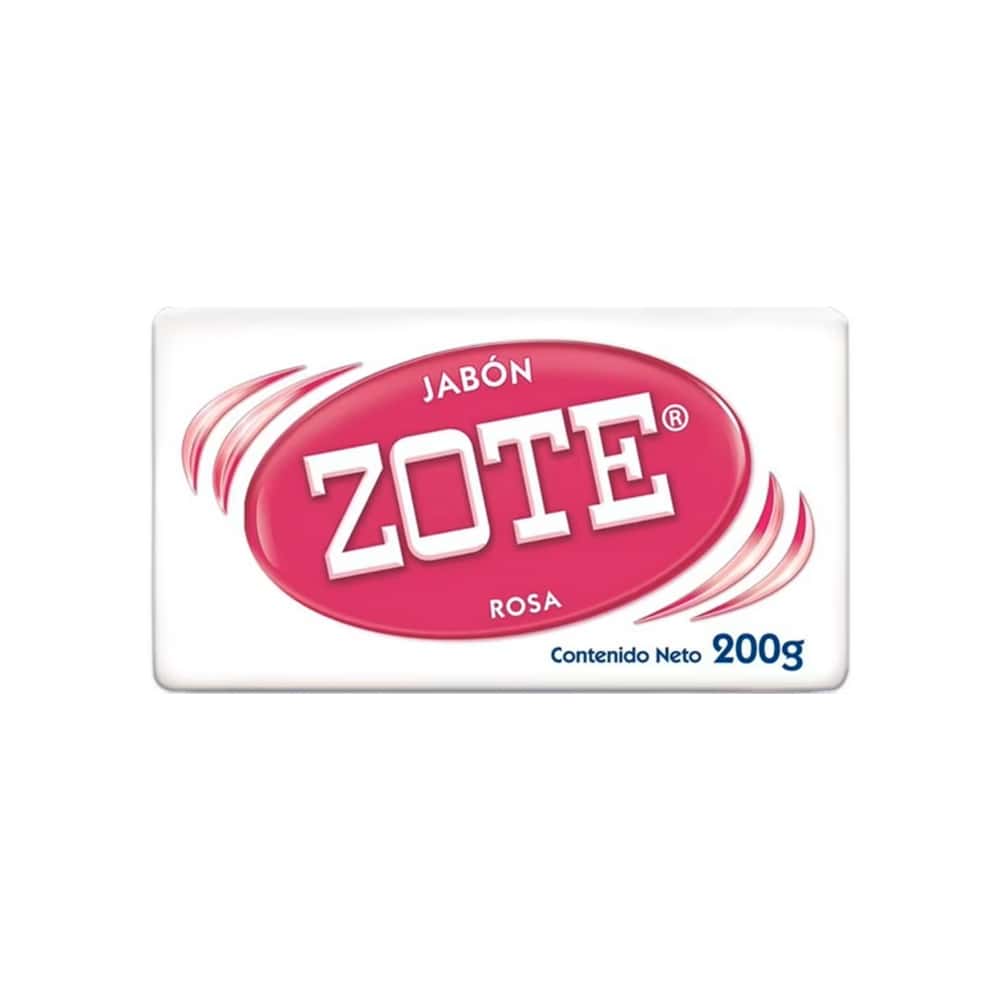 Jabón de lavar rosa en barra Zote (200 g / 7.05 oz) - Miniatura 1