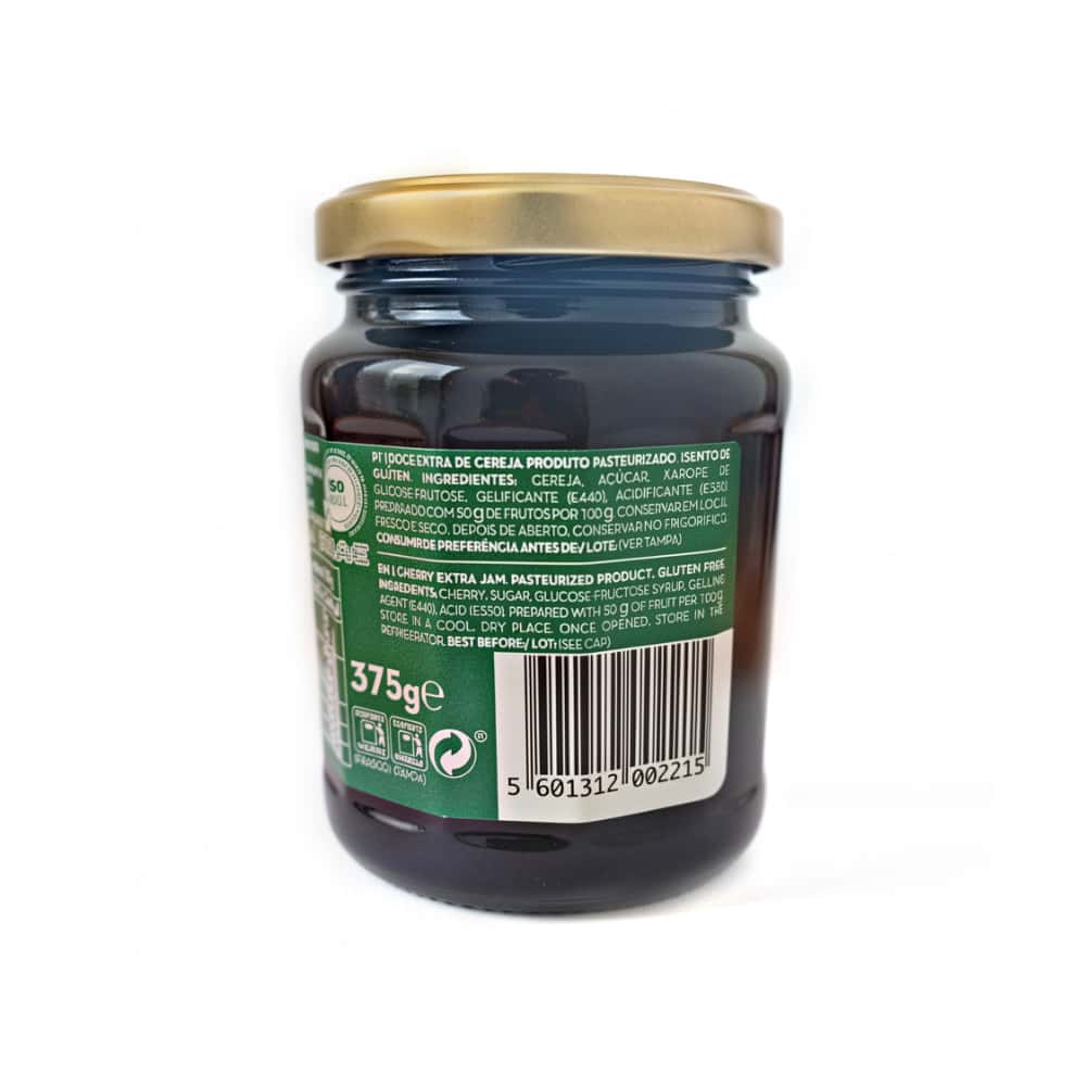 Mermelada extra de cereza Continente (375 g / 13.23 oz) - Miniatura 3