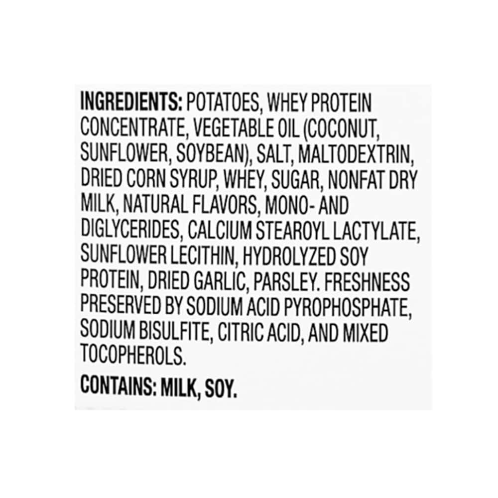 Puré de papas con ajo asado y proteína Idahoan (131 g / 4.6 oz) - Miniatura 3