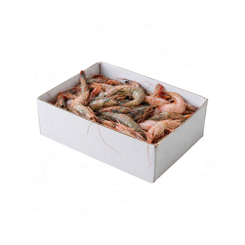 Caja de camarones enteros Pescaito (2 kg / 4.4 lb) - Miniatura 1