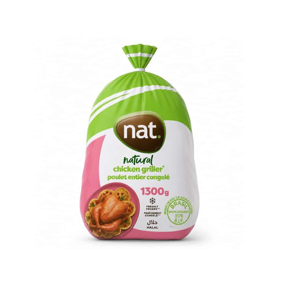 Pollo entero sin menudos Nat (1.3 kg / 2.86 lb) - Miniatura 1