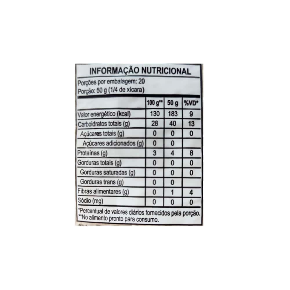 Arroz blanco tipo 1 Rainha (1 kg / 2.2 lb) - Miniatura 3