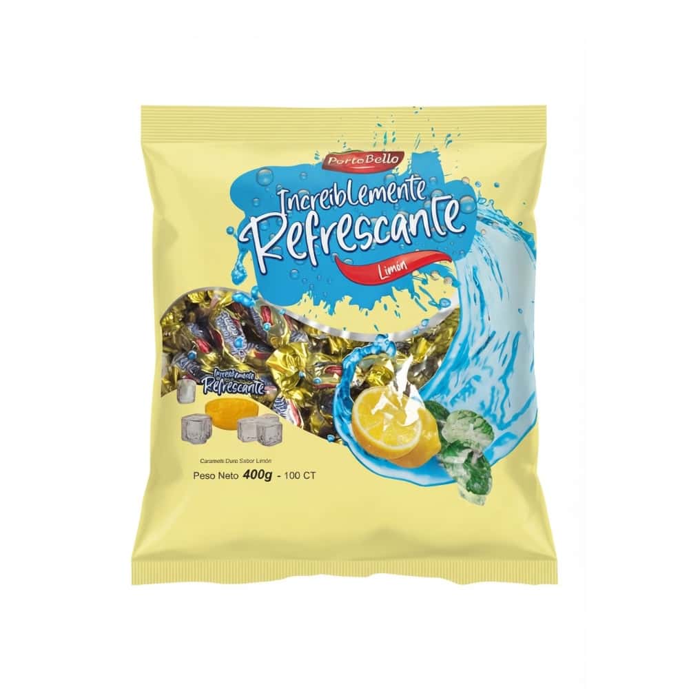 Caramelos duros sabor limón PortoBello (400 g / 14.10 oz) - Miniatura 1