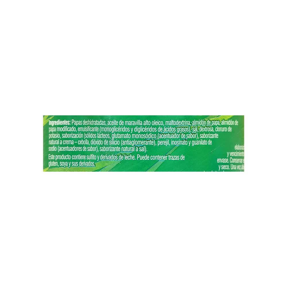 Papas fritas sabor crema cebolla Kryzpo (37 g / 1.3 oz) - Miniatura 15