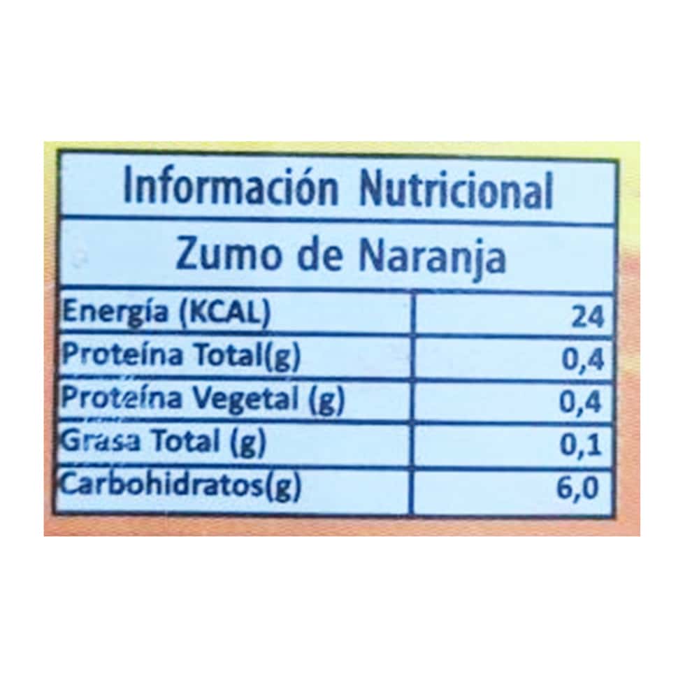 Zumo de naranja (4 x 1 L) - Miniatura 3