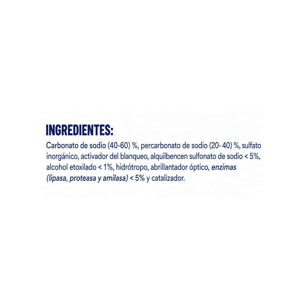 Quitamanchas en polvo para ropa blanca Vanish Oxi Action (120 g / 4.23 oz) - Miniatura 3