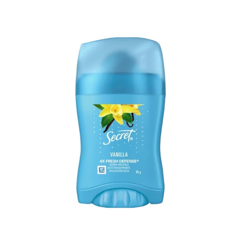 Desodorante en barra antitranspirante aroma a vainilla Secret (45 g / 1.59 oz) - Miniatura 1