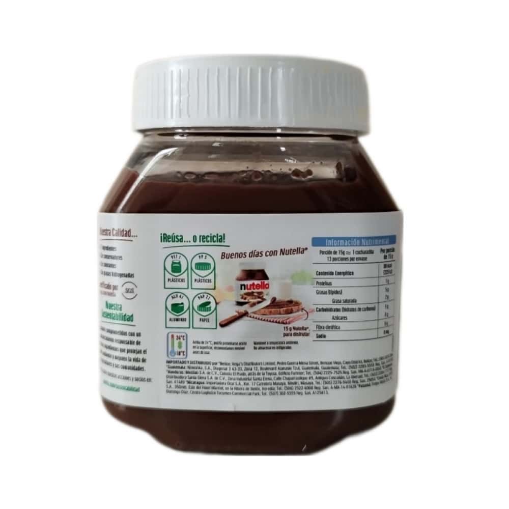 Crema de avellanas con cacao Nutella (400 g / 14.11 oz) - Miniatura 2
