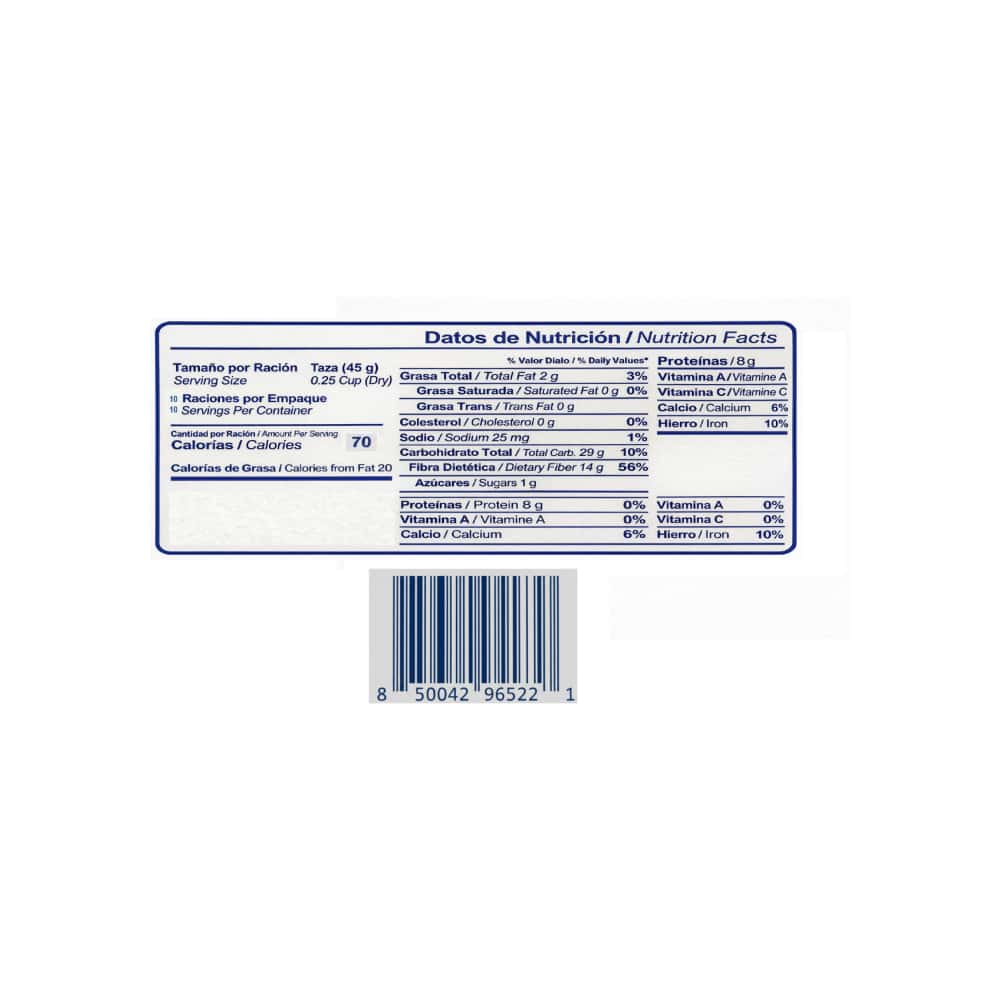 Frijoles blancos Del Campo (454 g / 1 lb) - Miniatura 3