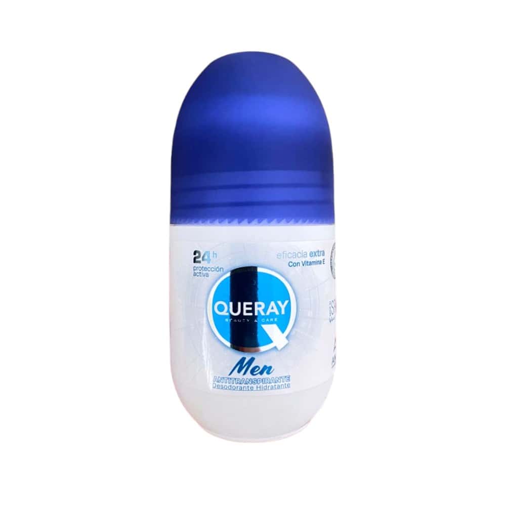 Desodorante antitranspirante con vitamina E para hombre Queray (50 ml) - Miniatura 1