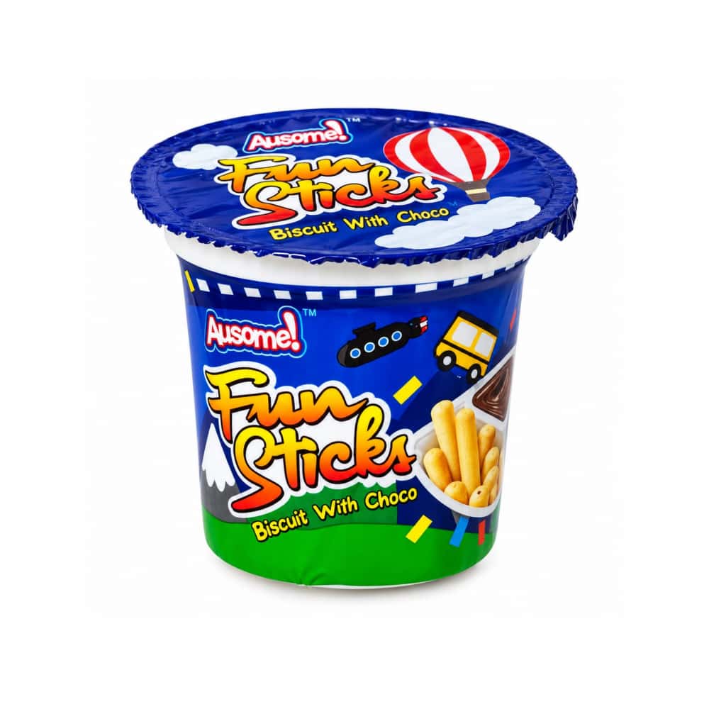 Palitos de galleta con crema de chocolate Ausome (15 g) - Miniatura 1