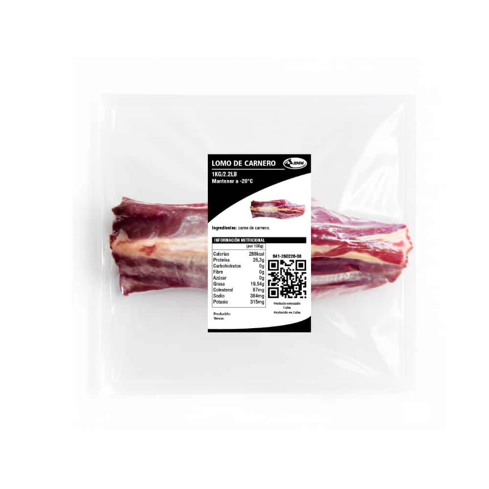 Lomo de carnero con hueso Jimm (1 kg / 2.2 lb) - Miniatura 2