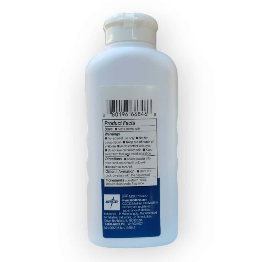 Talco para escaras Medline (113 g / 4 oz) - Miniatura 2