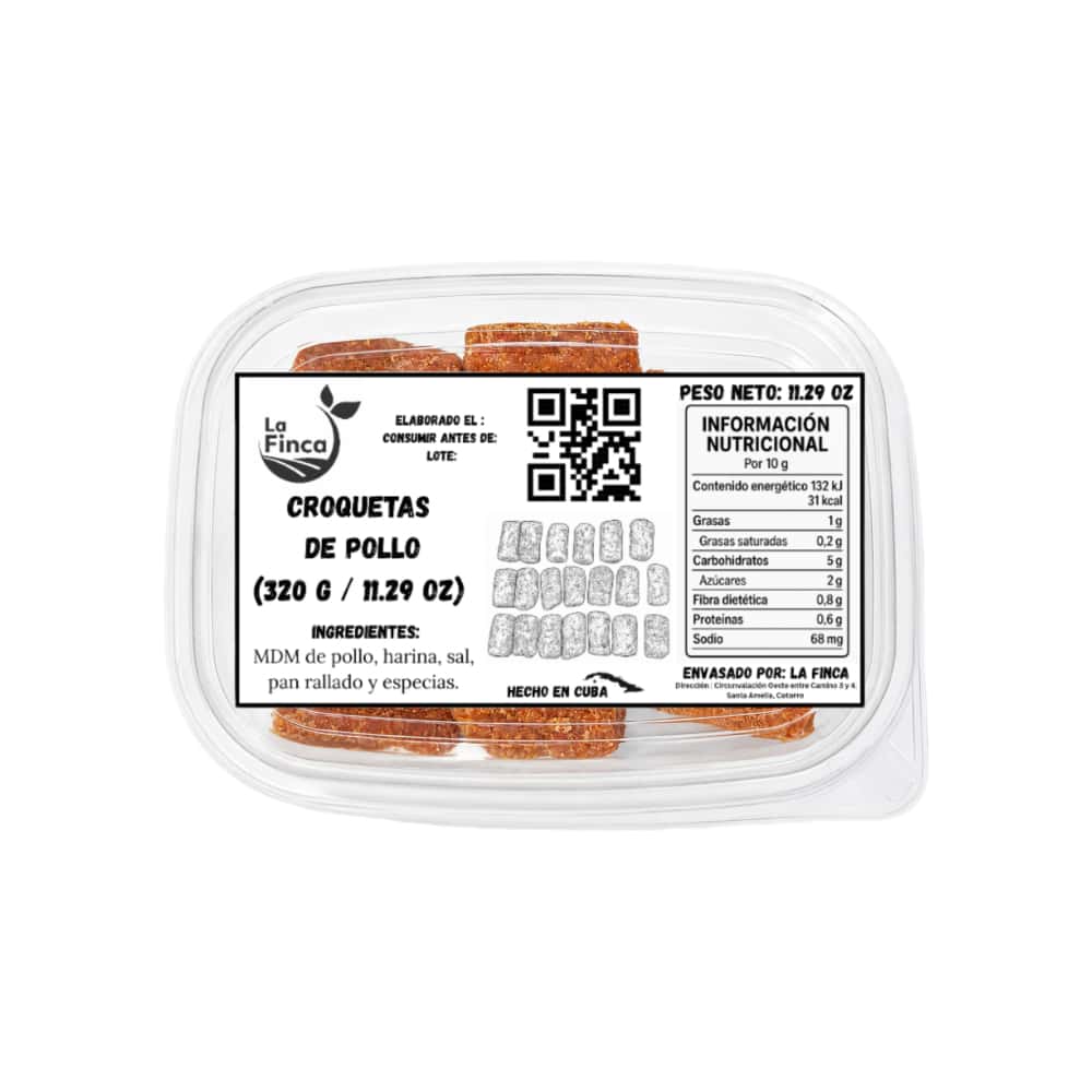 Croquetas de pollo La Finca (320 g / 11.29 oz) - Miniatura 3