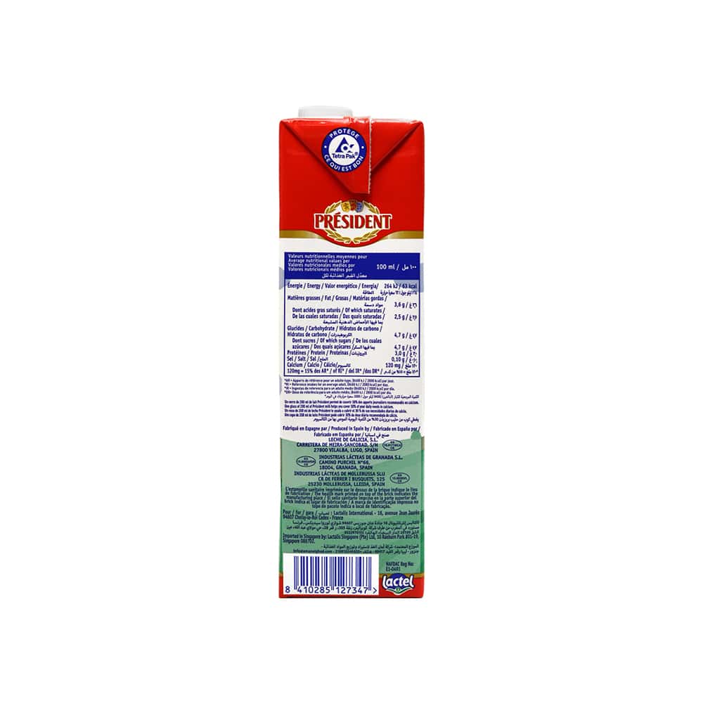 Leche entera Président (1 L) - Miniatura 2