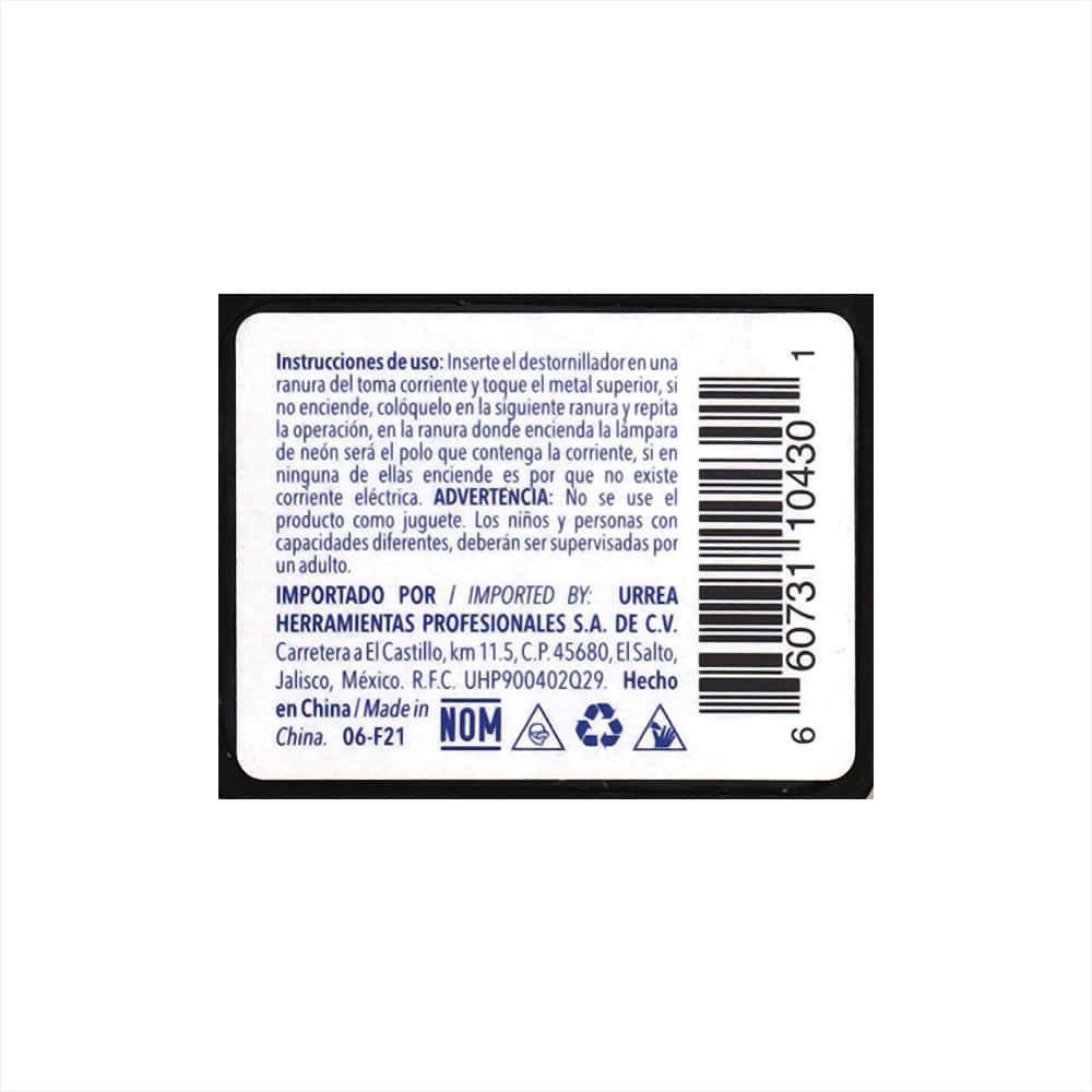 Probador de corriente alterna 14 cm DCA14 Surtek - Miniatura 4