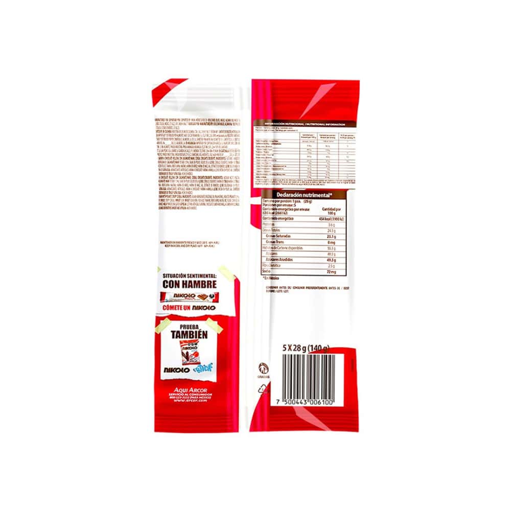 Tableta con sabor a chocolate rellena con maní Arcor (140 g / 4.93 oz) - Miniatura 3