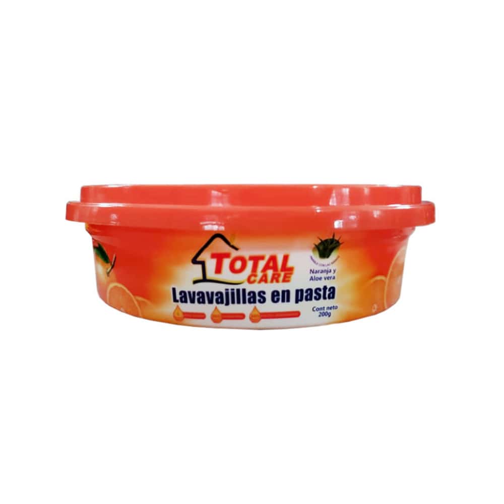 Lavavajillas en pasta con fragancia a naranja y aloe vera Total Care (200 g / 7.05 oz) - Miniatura 1
