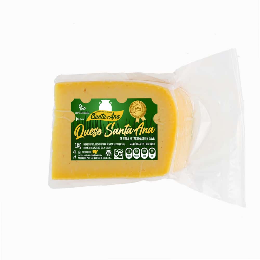 Queso curado Santa Ana (1 kg / 2.2 lb) - Miniatura 1