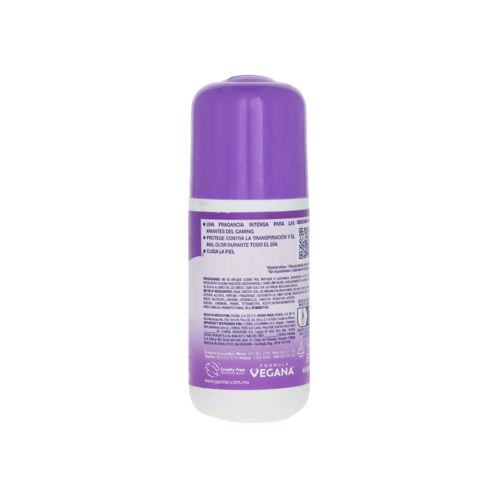 Desodorante antitranspirante con aroma floral Game Sparkling Fresh Obao Garnier (65 g / 2.29 oz) - Miniatura 2