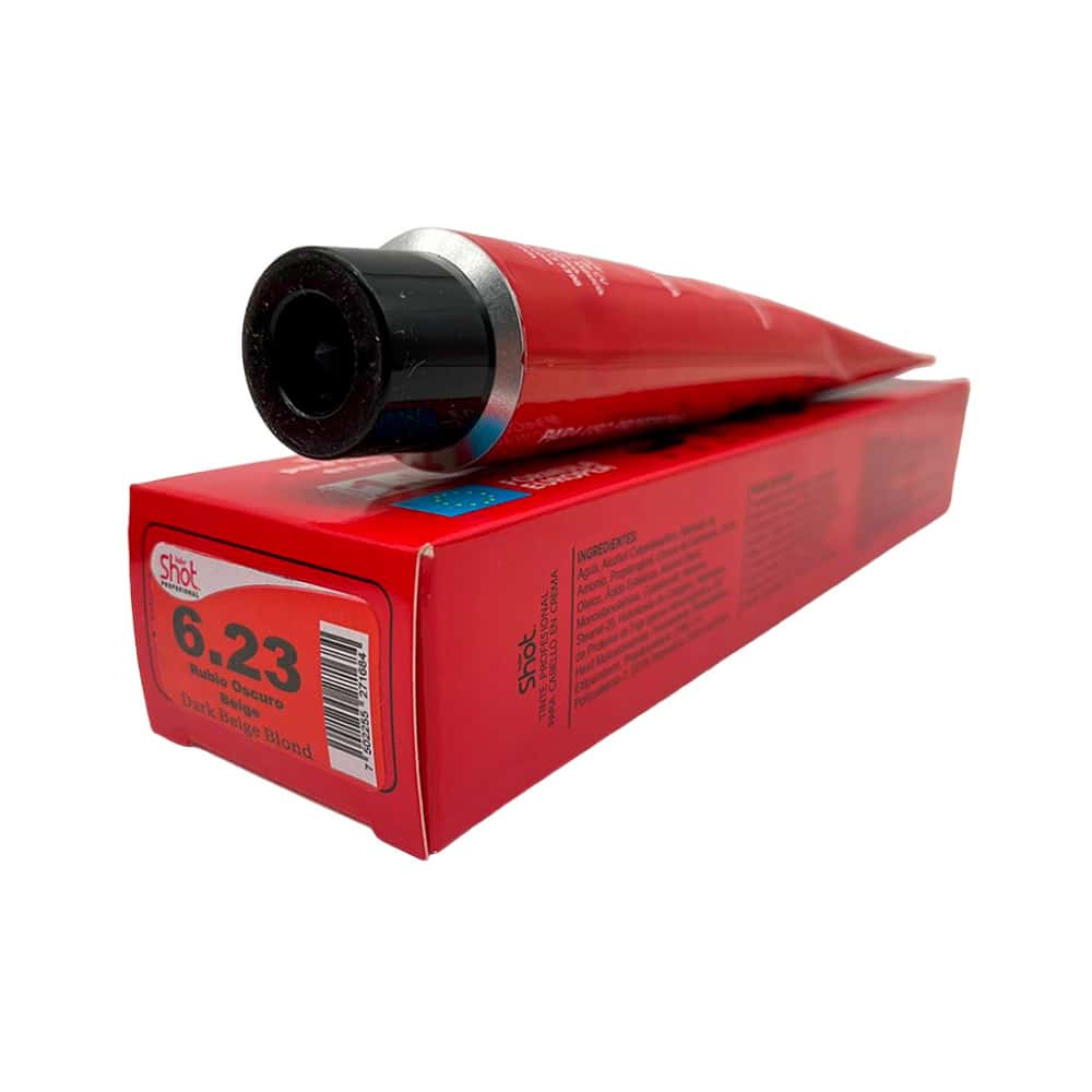 Tinte en crema rubio oscuro beige Kolor Shot 6.23 (90 g / 3.17 oz) - Miniatura 8