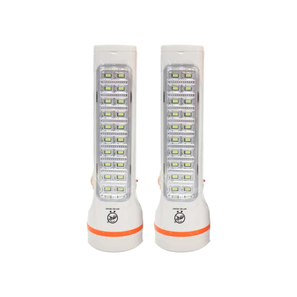Lámpara led 3 W con linterna 1 W recargable Huyu - Miniatura 1