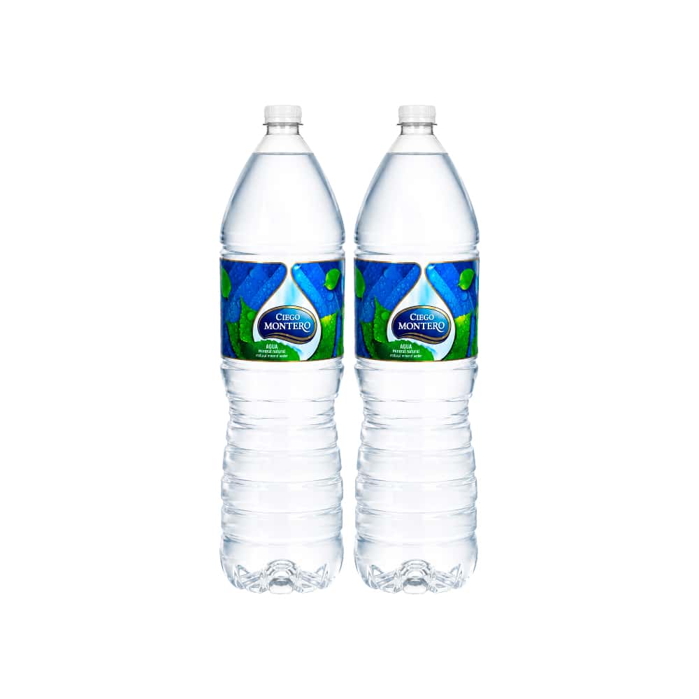 Agua mineral natural Ciego Montero (2 x 1.5 L) - Miniatura 1