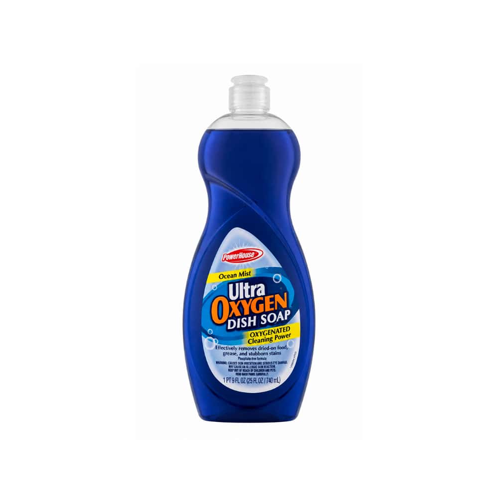 Lavavajillas líquido ultra oxígeno brisa oceánica PowerHouse (740 ml) - Miniatura 1