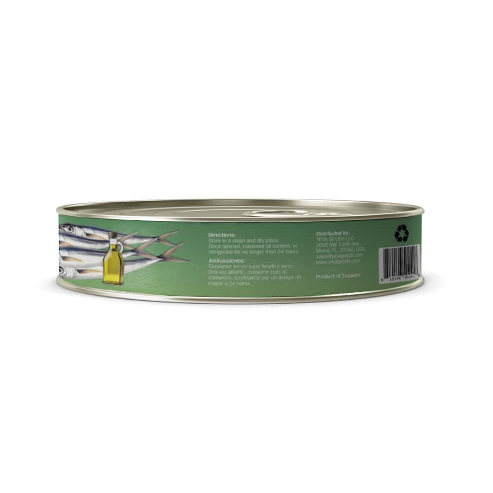 Sardinas en aceite vegetal YEYA (425 g / 15 oz) - Miniatura 2