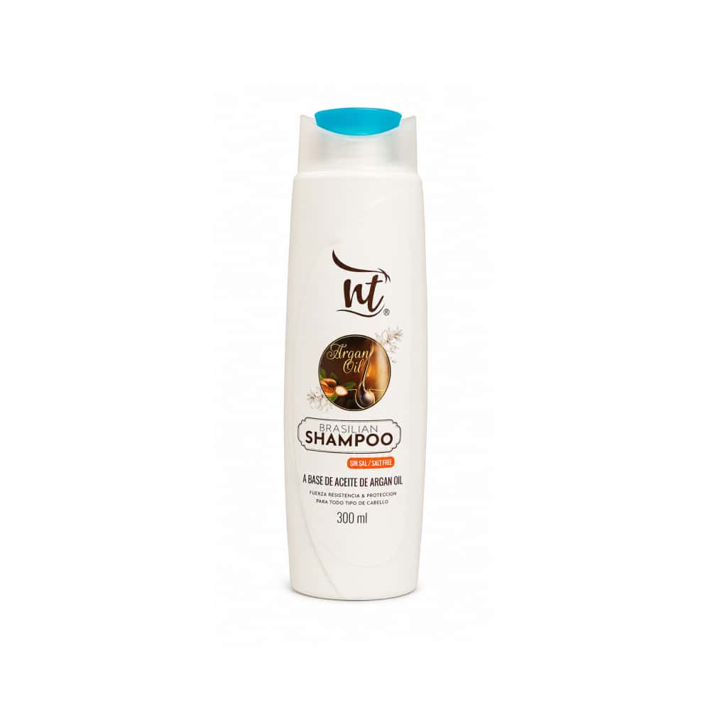Champú brasileño a base de aceite de argan sin sal NT (300 ml / 10.58 fl.oz) - Miniatura 1
