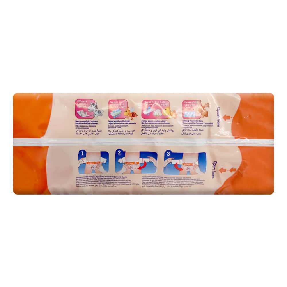 Pañales desechables para bebé etapa 3 Midi Lulla Baby (36 U) - Miniatura 4