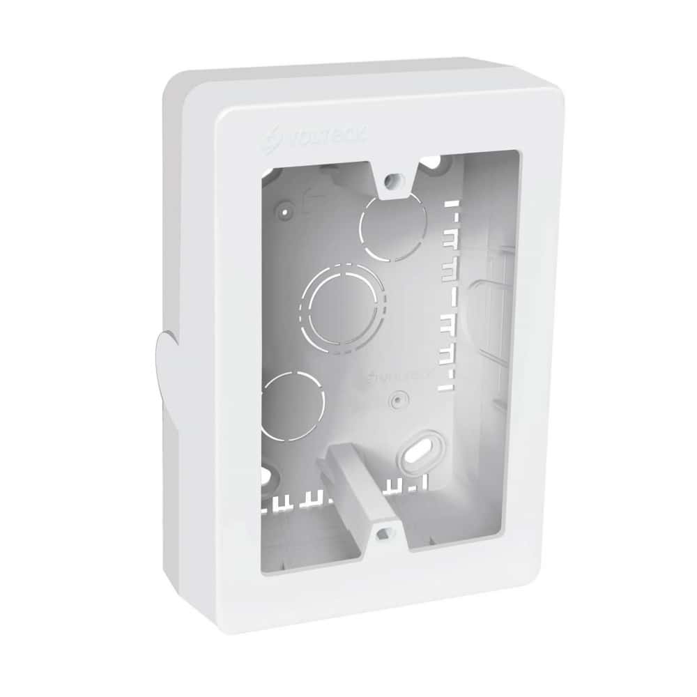 Caja de contactos para canaleta 3" x 5" blanca Volteck - Miniatura 4