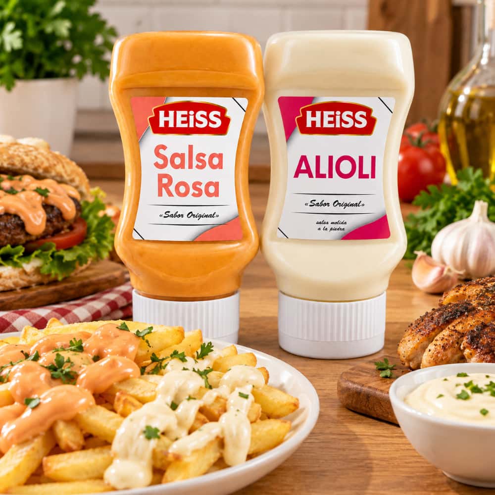 Mayonesa + salsa rosa Heiss - Miniatura 2