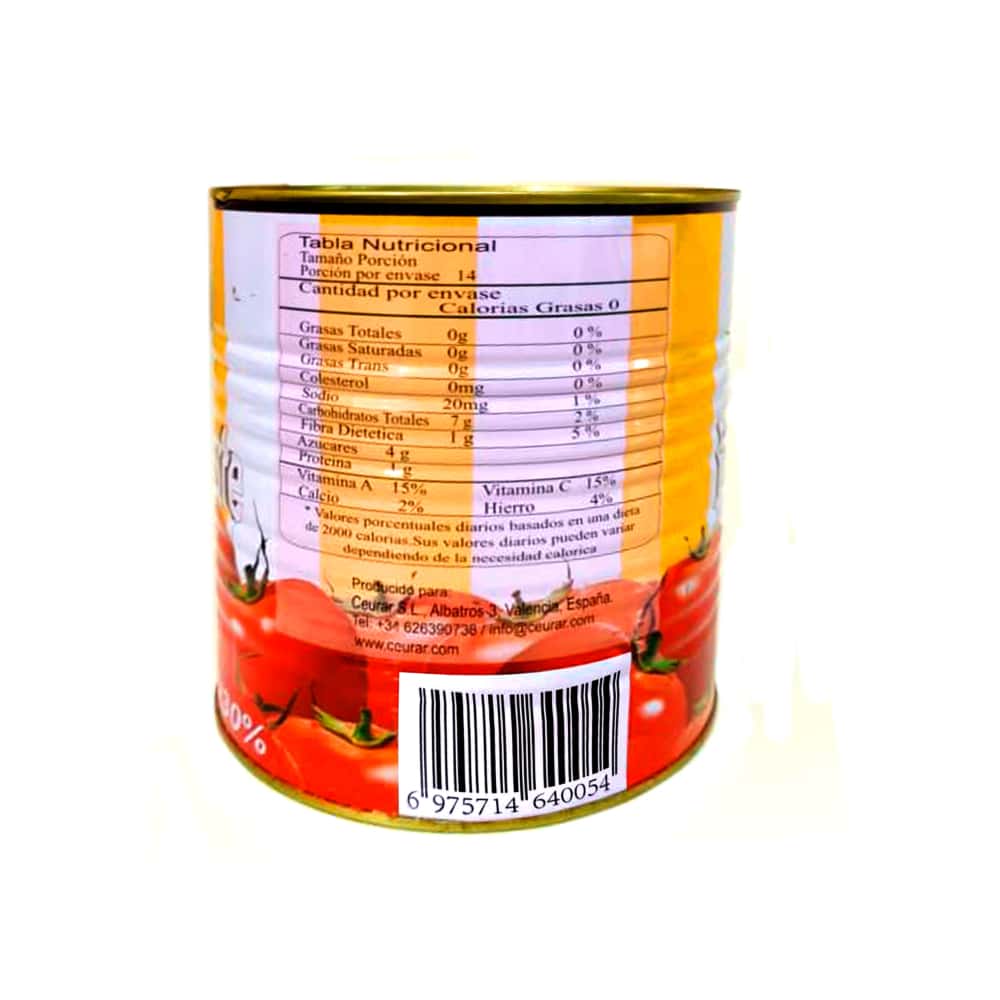 Pasta de tomate Mulata Bonita (3 kg / 6.6 lb) - Miniatura 2