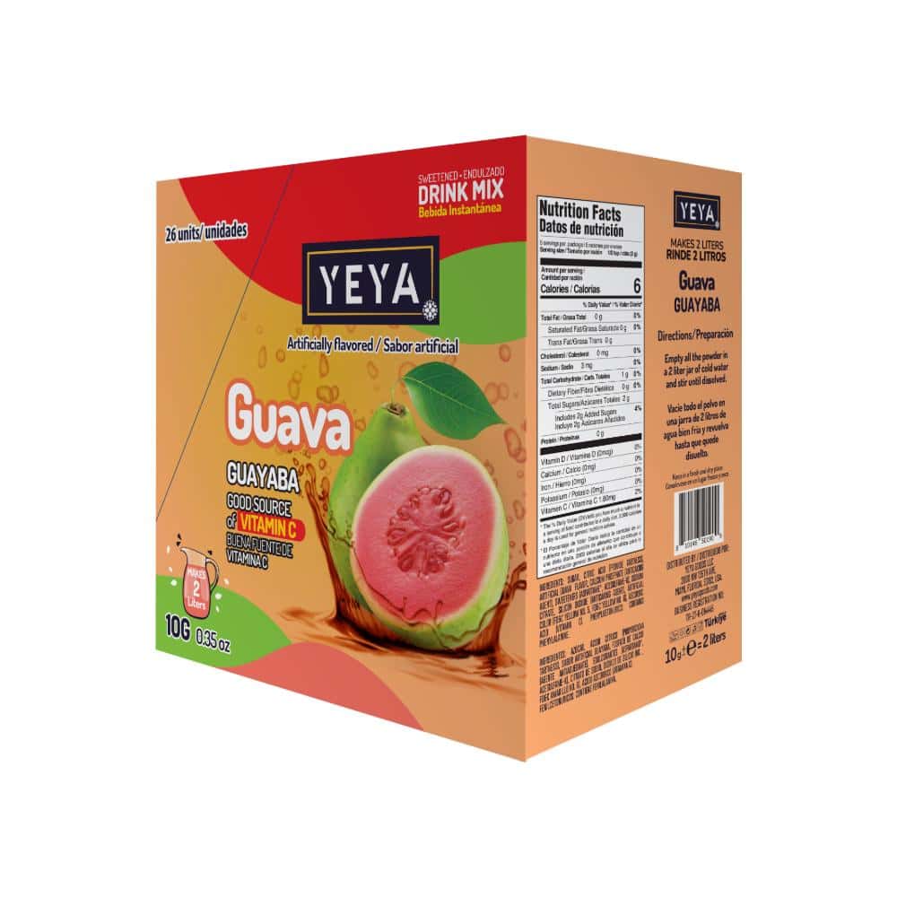 Refresco instantáneo sabor guayaba YEYA (26 x 10g / 0.3 oz) - Miniatura 2
