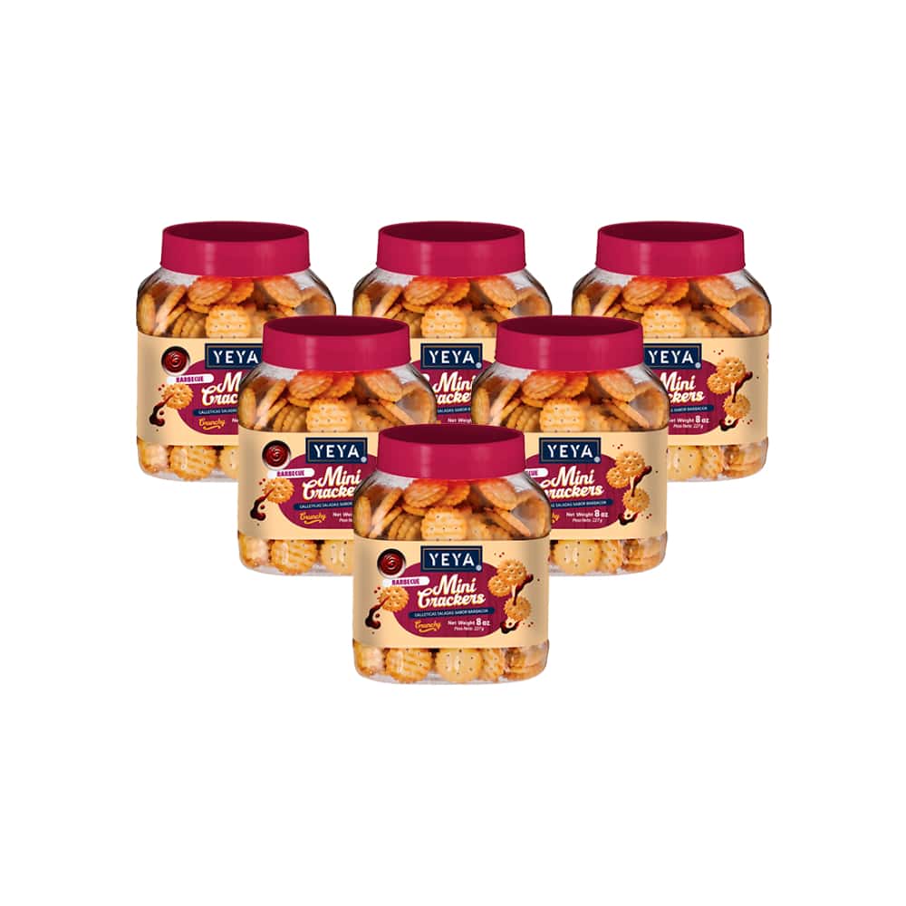 Galleticas saladas sabor barbacoa YEYA (6 x  227 g ) - Miniatura 1