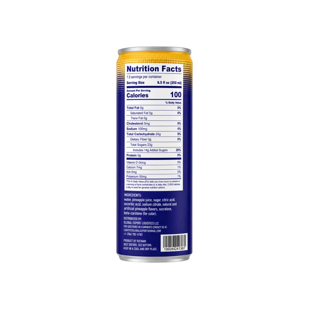 Néctar de fruta sabor piña Tropi Gusto (250 ml) - Miniatura 2