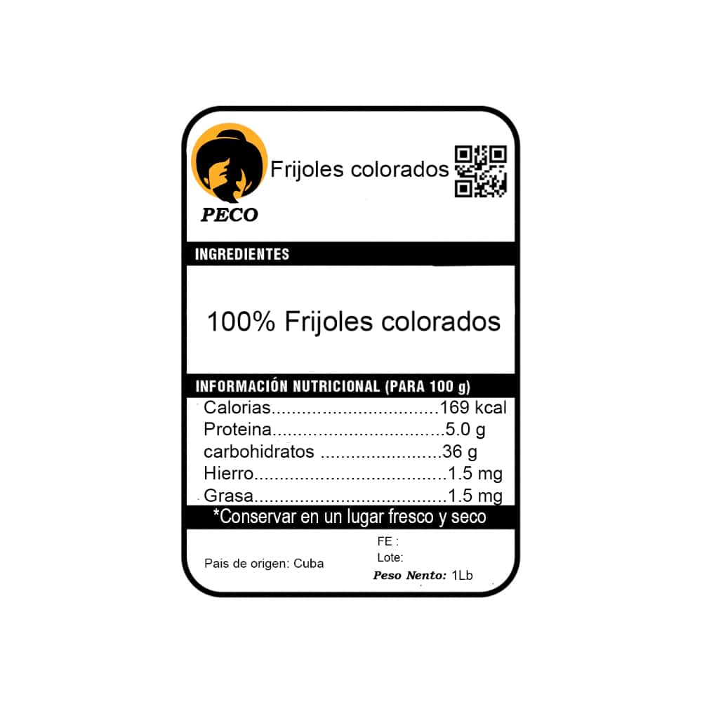 Frijoles colorados Peco (453.5 g / 1 lb) - Miniatura 4