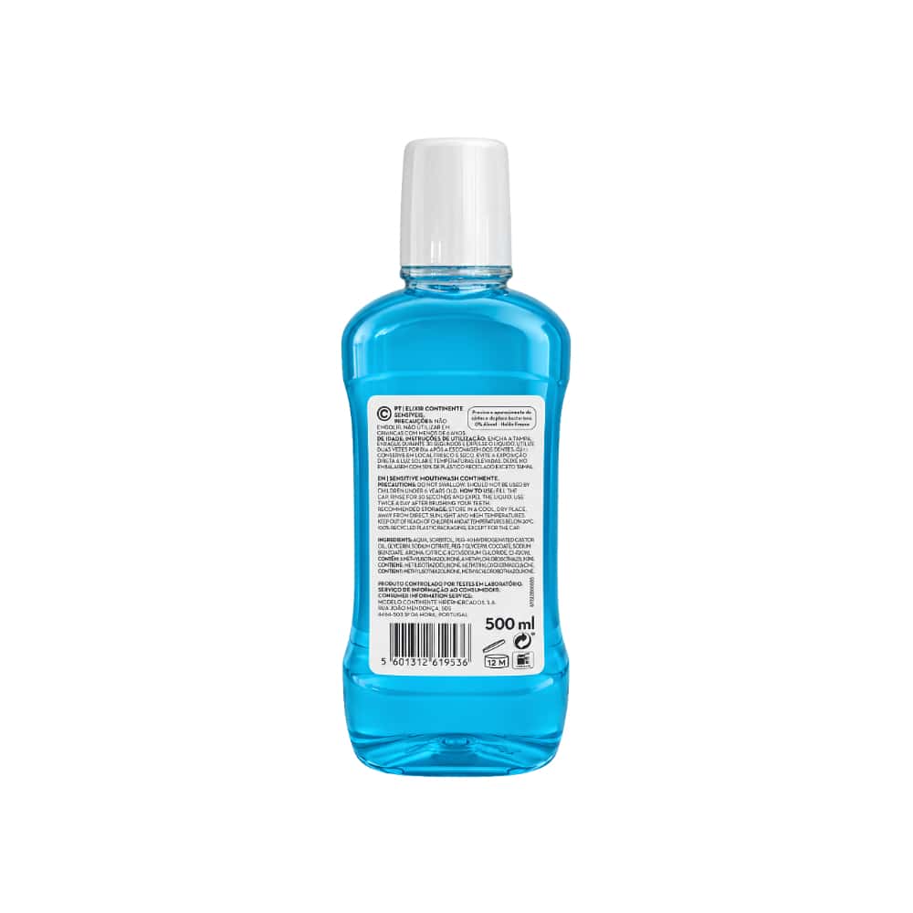 Enjuague bucal Sensitive Continente (500 ml / 16.91 floz) - Miniatura 2