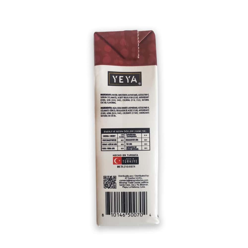 Bebida saborizada sabor cóctel YEYA (200 ml) - Miniatura 5