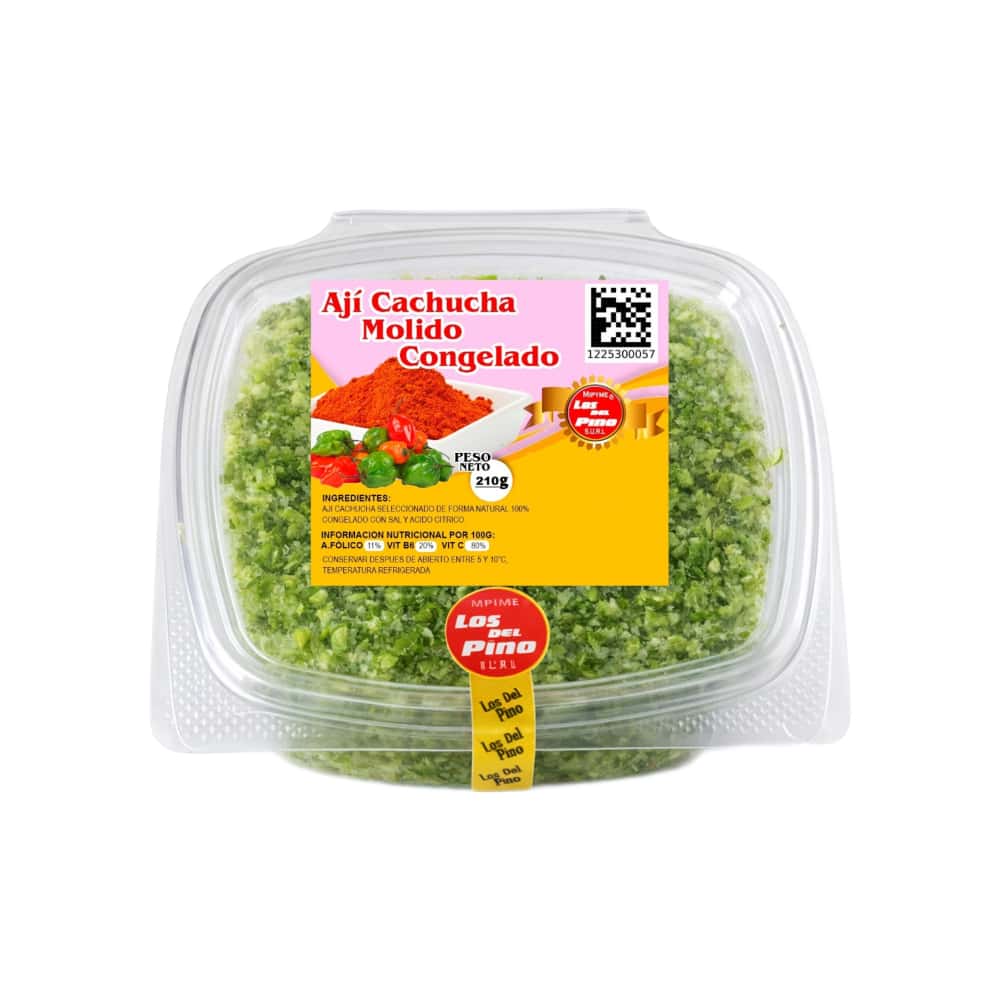 Ají cachucha molido congelado Los del Pino (210 g / 7.4 oz) - Miniatura 1