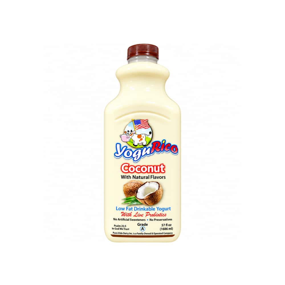 Yogur bebible de coco YoguRico (1.69 L) - Miniatura 1